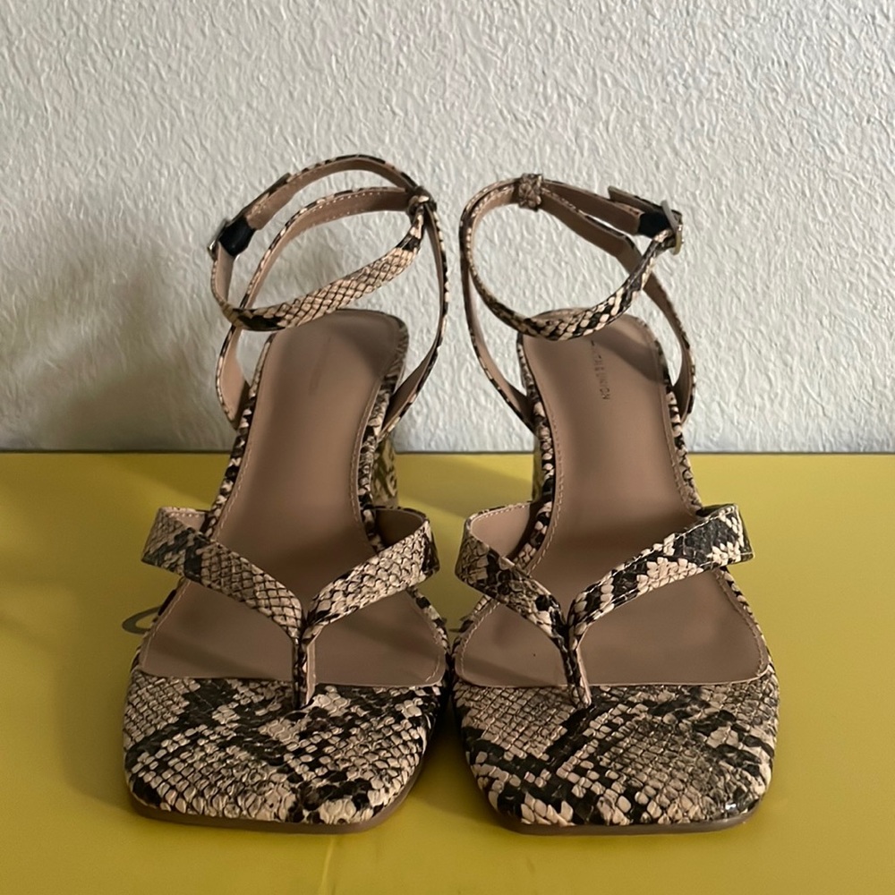 14th & Union | Brand New Shoes | Beige Natural Snake
